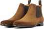 Magnanni Chelsea boots Heren Boots Laarzen Herenschoenen Suède 20109 Cognac - Thumbnail 2