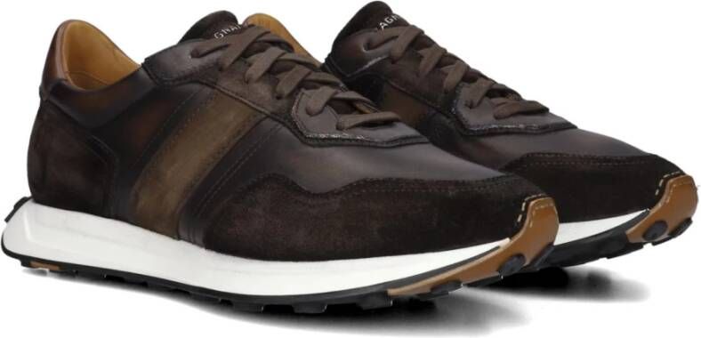 Magnanni Bruine Lage Heren Sneakers Brown Heren