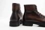 Magnanni Bruine leren wandelschoenen Brown Heren - Thumbnail 4