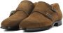 Magnanni Camel Suède Monk Strap Schoenen Brown Heren - Thumbnail 2