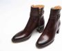 Magnanni Elegante enkellaars met alligator details Brown Dames - Thumbnail 3