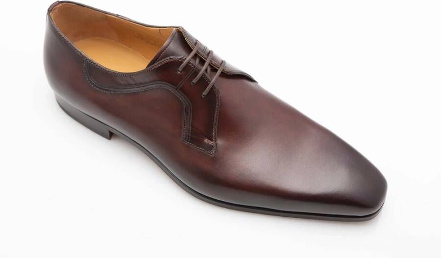 Magnanni Elegante Leren Derby Schoen Brown Heren