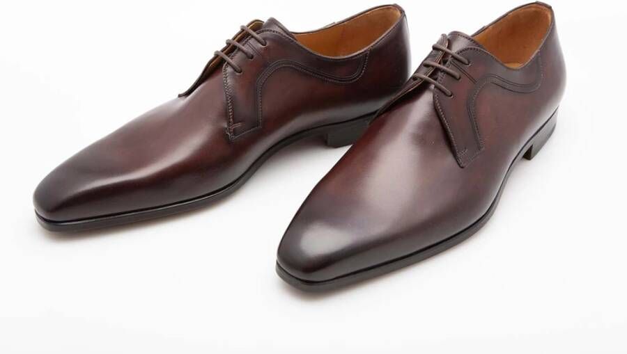 Magnanni Elegante Leren Derby Schoen Brown Heren