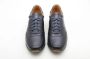 Magnanni Handgemaakte Blauwe Leren Sneakers Blue Heren - Thumbnail 3