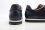 Magnanni Handgemaakte Blauwe Leren Sneakers Blue Heren - Thumbnail 4