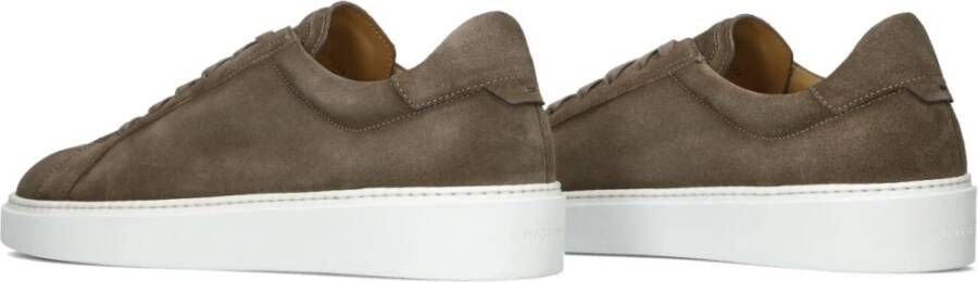 Magnanni Heren Casual Suede Sneakers Brown Heren