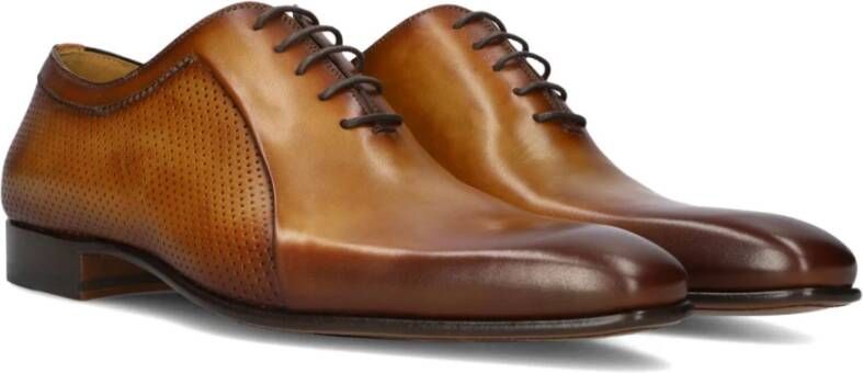 Magnanni Klassieke Leren Veterschoenen Brown Heren