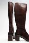 Magnanni Kniehoge laars met 5 cm hak Brown Dames - Thumbnail 4