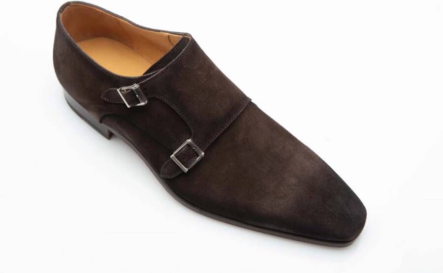 Magnanni Stijlvolle Monkschoenen Donkerbruin Brown Heren