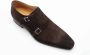 Magnanni Stijlvolle Monkschoenen Donkerbruin Brown Heren - Thumbnail 2