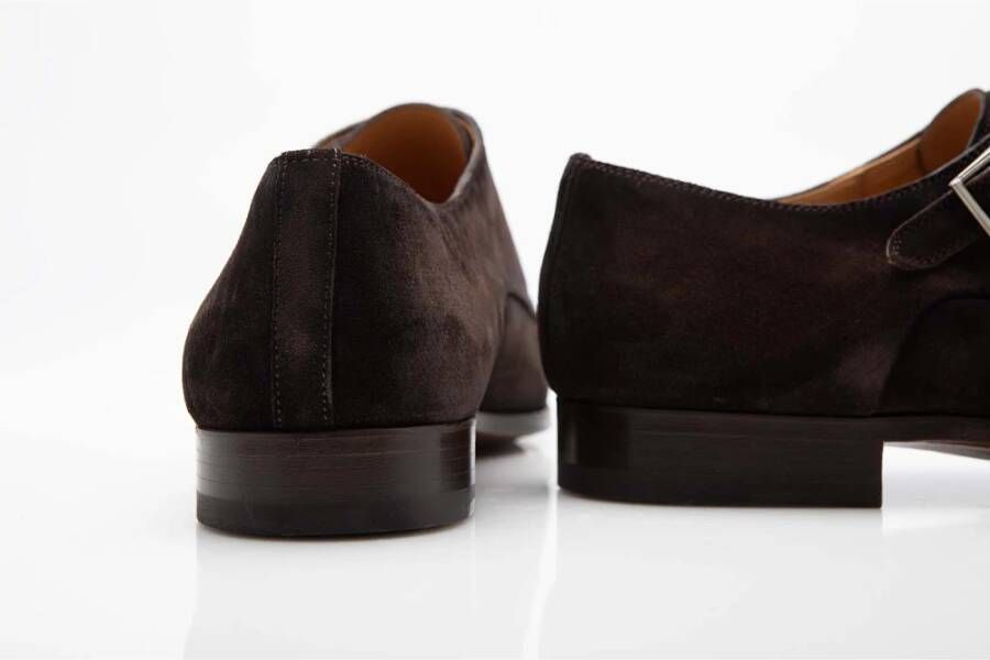 Magnanni Stijlvolle Monkschoenen Donkerbruin Brown Heren