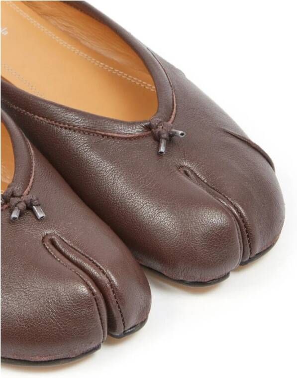 Maison Margiela Ballerina Schoenen Brown Dames