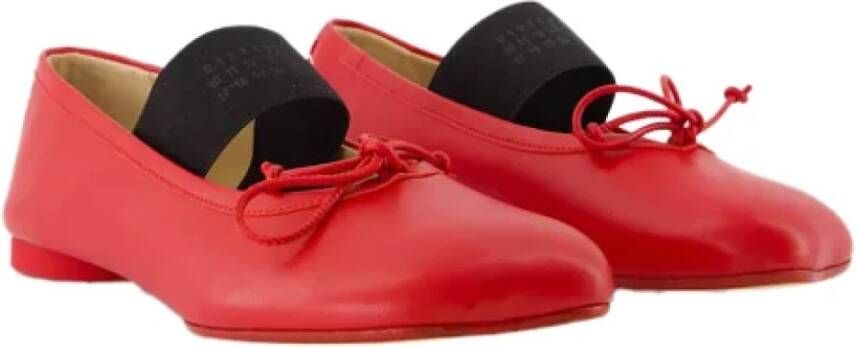 Maison Margiela Ballerina's Red Dames