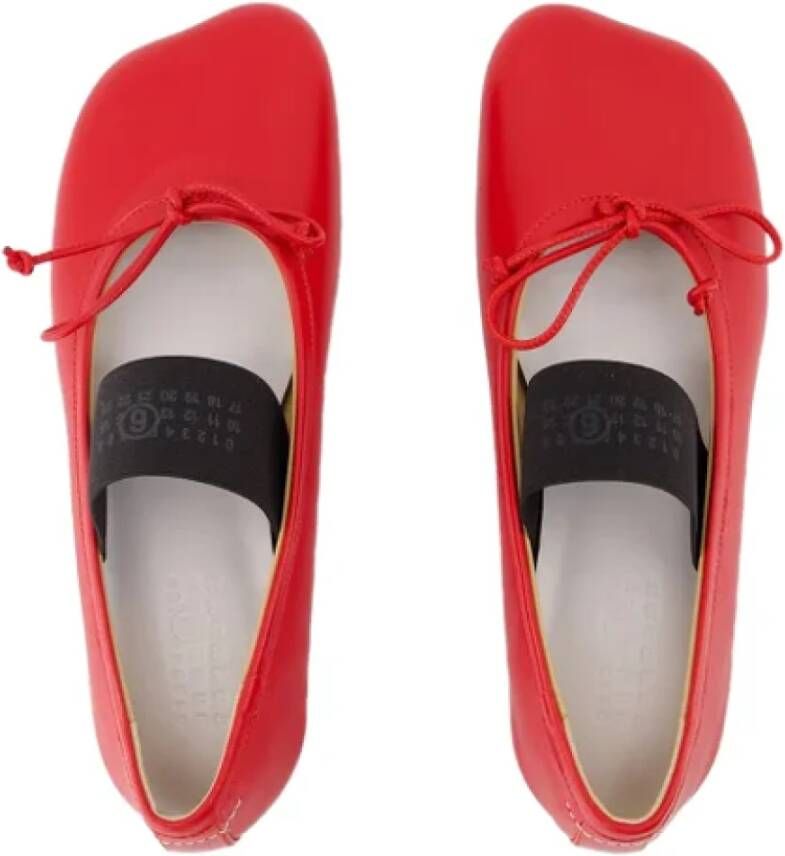 Maison Margiela Ballerina's Red Dames