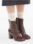 Maison Margiela Bordeaux Signature Tabi Toe Laarzen Brown Dames - Thumbnail 3