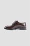 Maison Margiela Bruin Leren Tabi Derby Schoenen Brown Dames - Thumbnail 4