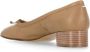 Maison Margiela Bruine leren ballerina met Tabi-teen Brown Dames - Thumbnail 4