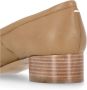 Maison Margiela Bruine leren ballerina met Tabi-teen Brown Dames - Thumbnail 6