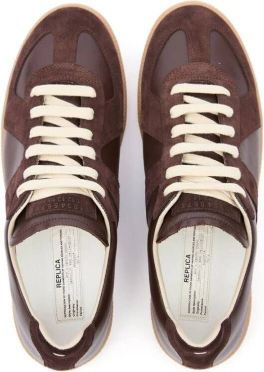 Maison Margiela Bruine Sneakers voor Stijlvolle Outfits Brown Dames