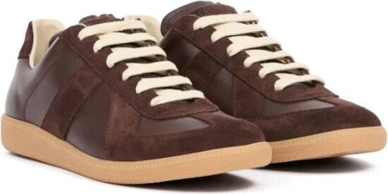 Maison Margiela Bruine Sneakers voor Stijlvolle Outfits Brown Dames