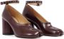 Maison Margiela Bruine Tabi Toe Platte Schoenen Brown Dames - Thumbnail 3