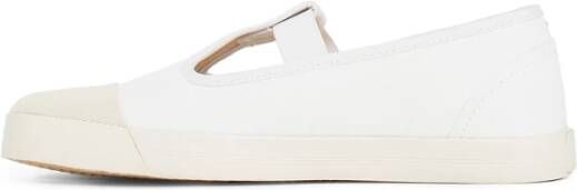 Maison Margiela Canvas Tabi Mary Jane Schoenen White Dames