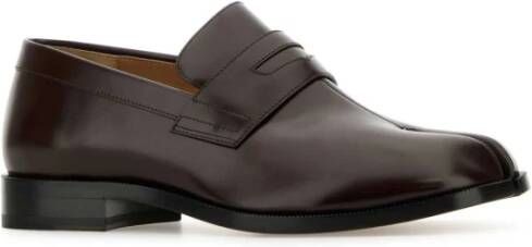 Maison Margiela Chocolade Tabi Loafers Brown Heren