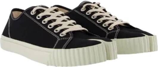 Maison Margiela Cotton sneakers Black Heren