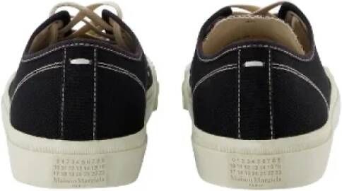 Maison Margiela Cotton sneakers Black Heren