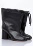 Maison Margiela Zwarte Tabi Balloon Enkellaarzen Black Dames - Thumbnail 11