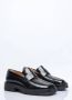 Maison Margiela Geborsteld leren loafers met gespleten teen Black Dames - Thumbnail 9