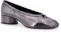 Maison Margiela Gebroken Spiegel Leren Ballerina's Gray Dames - Thumbnail 2