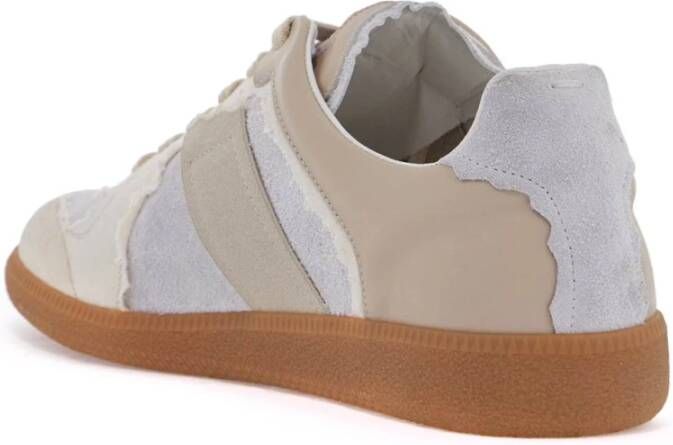 Maison Margiela Gedestructureerde Replica Sneakers met Versterkte Neus Beige Heren