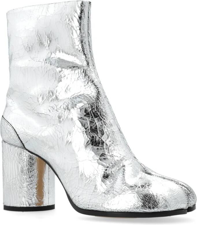 Maison Margiela Gehakte enkellaarsjes Tabi Gray Dames