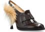 Maison Margiela Gehakte schoenen Bourgeoise Brown Dames - Thumbnail 4