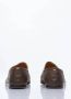 Maison Margiela Gekorreld Lederen Tabi Babouches Brown Heren - Thumbnail 5