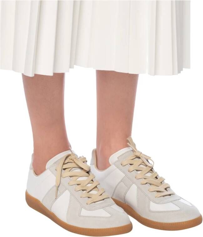 Maison Margiela Gepatchte sneakers Wit Dames