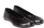 Maison Margiela Grijze Leren Ballerina Pumps Black Dames - Thumbnail 2