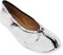 Maison Margiela Handgeschilderde Tabi Ballet Flats White Dames - Thumbnail 4