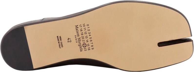 Maison Margiela Iconische Tabi Leren Loafer Brown Heren