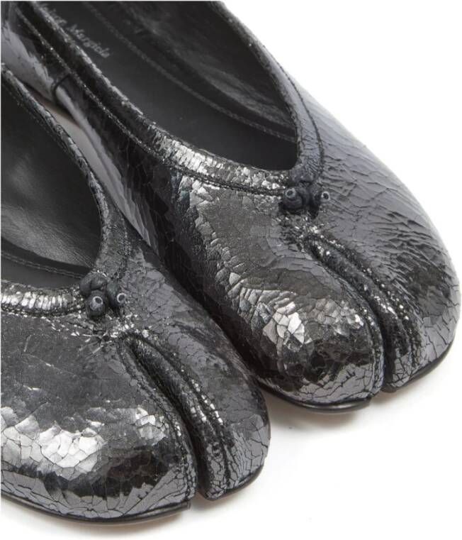 Maison Margiela IJzeren Tabi Ballerina Schoenen Black Dames