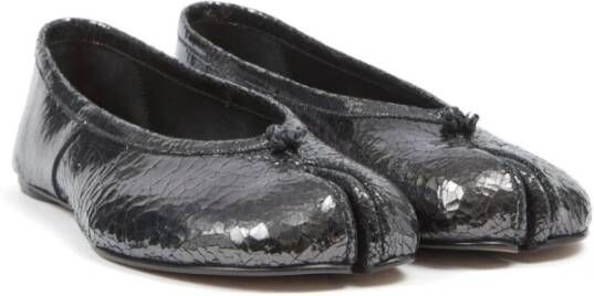 Maison Margiela IJzeren Tabi Ballerina Schoenen Black Dames