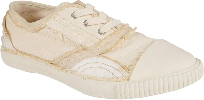 Maison Margiela Inside Out Low Top Sneakers Beige Heren