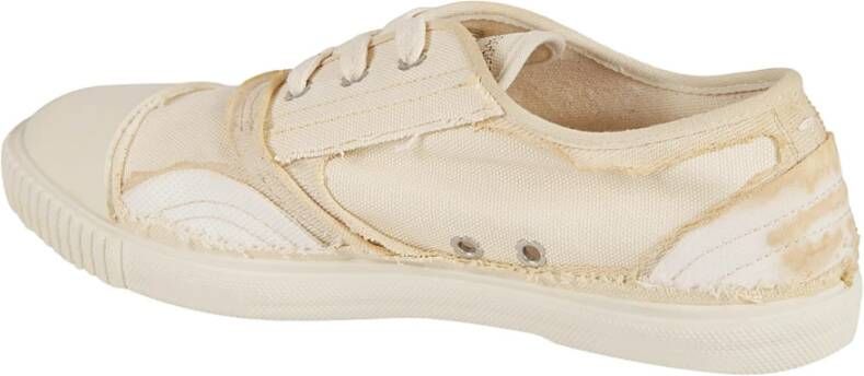 Maison Margiela Inside Out Low Top Sneakers Beige Heren