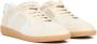 Maison Margiela Lage Leren Sneakers Beige Heren - Thumbnail 2