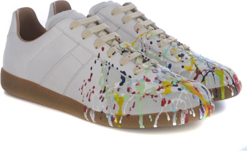 Maison Margiela Lage Top Sneakers Upgrade je Sneaker Game Wit Heren