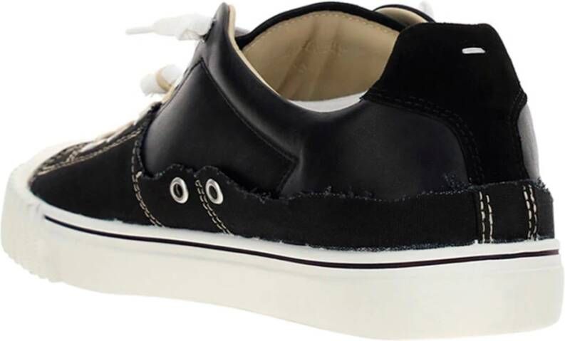 Maison Margiela Lage Top Sneakers Zwart Heren