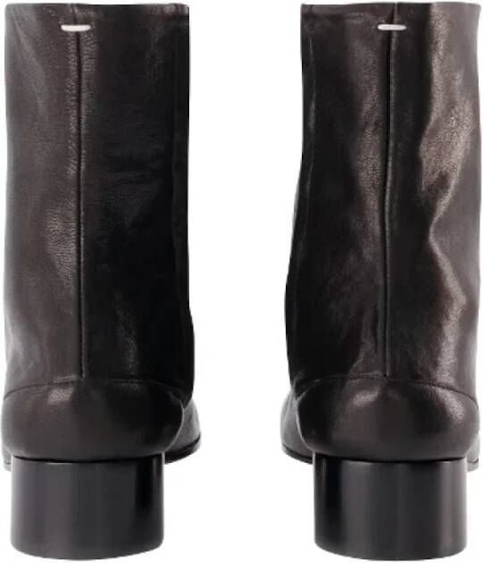 Maison Margiela Leather boots Black Dames