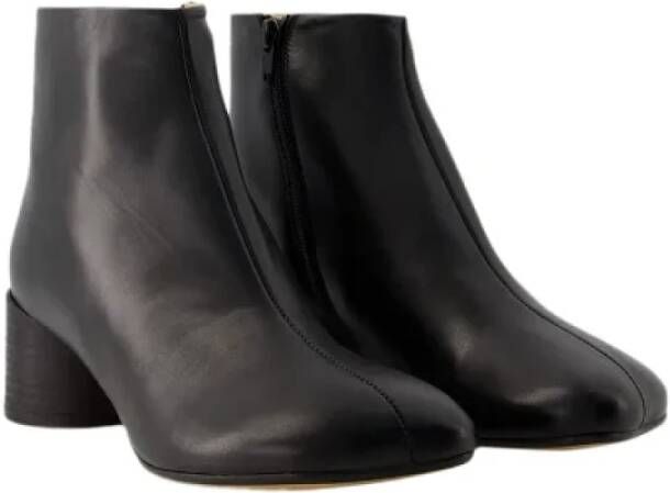 Maison Margiela Leather boots Black Dames