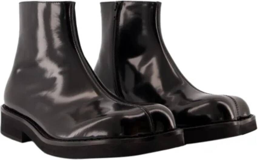 Maison Margiela Leather boots Black Dames